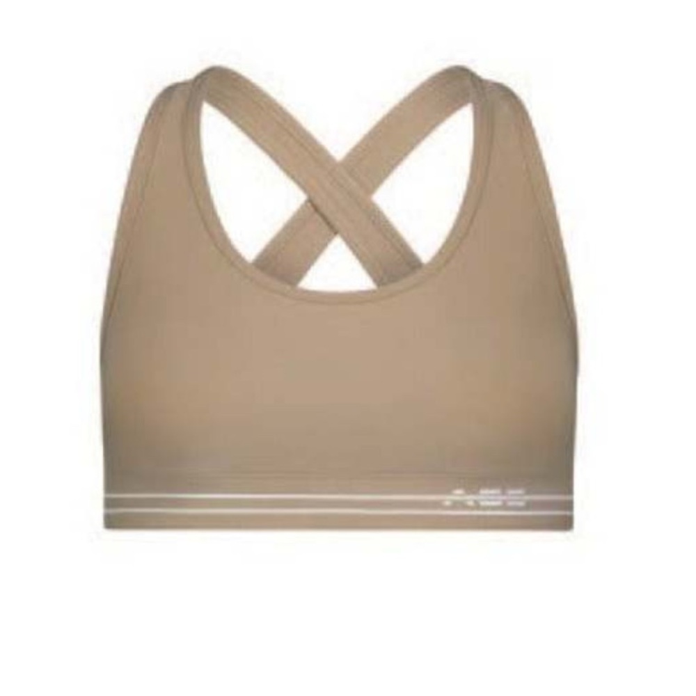 NWT Adam Selman Sport Cross-back Bra in Chino Size Medium